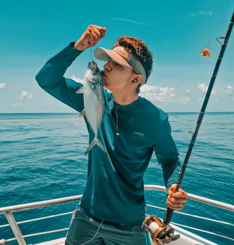 boy kissing a fish 768x804